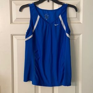 Royal Blue Nike Dri-Fit Tank